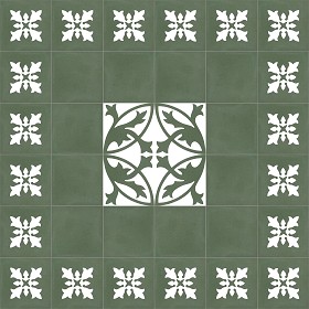 Textures   -   ARCHITECTURE   -   TILES INTERIOR   -   Cement - Encaustic   -  Encaustic - Traditional encaustic cement ornate tile texture seamless 13525