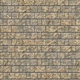 Textures   -   ARCHITECTURE   -   STONES WALLS   -  Stone blocks - Wall stone with regular blocks texture seamless 08382