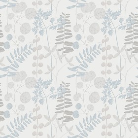 Textures   -   MATERIALS   -   WALLPAPER   -  Floral - Floral wallpaper texture seamless 20485