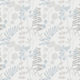 Textures   -   MATERIALS   -   WALLPAPER   -   Floral  - Floral wallpaper texture seamless 20485 (seamless)