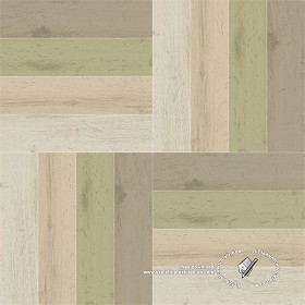 Textures   -   ARCHITECTURE   -   WOOD FLOORS   -  Parquet colored - Mixed color wood floor texture seamless 19614