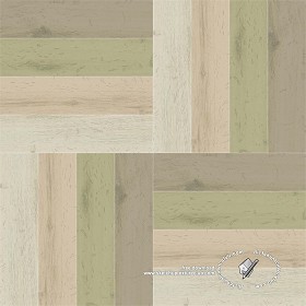 Textures   -   ARCHITECTURE   -   WOOD FLOORS   -   Parquet colored  - Mixed color wood floor texture seamless 19614 (seamless)