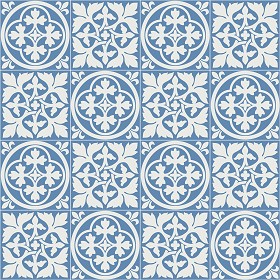 Textures   -   ARCHITECTURE   -   TILES INTERIOR   -   Cement - Encaustic   -  Victorian - Victorian cement floor tile texture seamless 13745