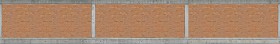 Textures   -   ARCHITECTURE   -   BRICKS   -   Facing Bricks   -  Smooth - Wall facing smooth bricks texture seamless 00333