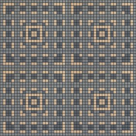 Textures   -   ARCHITECTURE   -   TILES INTERIOR   -   Mosaico   -   Classic format   -  Patterned - Mosaico patterned tiles texture seamless 15118