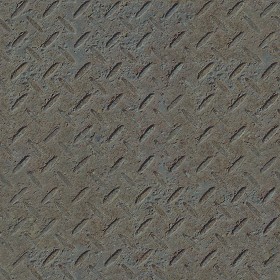 Textures   -   MATERIALS   -   METALS   -  Plates - Iron rusty dirty metal plate texture seamless 10666
