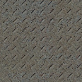 Textures   -   MATERIALS   -   METALS   -   Plates  - Iron rusty dirty metal plate texture seamless 10666 (seamless)