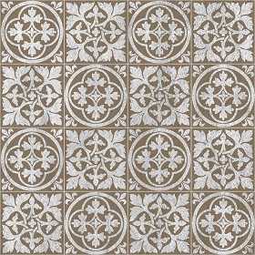 Textures   -   ARCHITECTURE   -   TILES INTERIOR   -   Cement - Encaustic   -  Victorian - Victorian cement floor tile texture seamless 13747