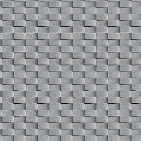Textures   -   ARCHITECTURE   -   STONES WALLS   -   Claddings stone   -   Exterior  - Wall cladding stone modern architecture texture seamless 07830 (seamless)