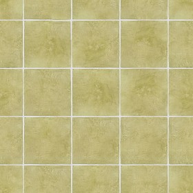 Textures   -   ARCHITECTURE   -   TILES INTERIOR   -  Terracotta tiles - Green terracotta tile texture seamless 16116