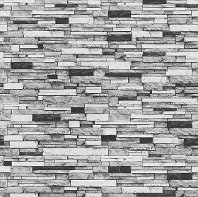 Textures   -   ARCHITECTURE   -   STONES WALLS   -   Claddings stone   -   Stacked slabs  - Stacked slabs walls stone texture seamless 08230 - Bump