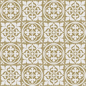 Textures   -   ARCHITECTURE   -   TILES INTERIOR   -   Cement - Encaustic   -   Victorian  - Victorian cement floor tile texture seamless 13748 (seamless)