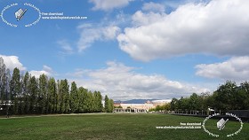 Textures   -   BACKGROUNDS &amp; LANDSCAPES   -  CITY &amp; TOWNS - Italy urban area landscape background 19034