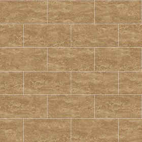 Textures   -   ARCHITECTURE   -   TILES INTERIOR   -   Marble tiles   -   Travertine  - Walnut travertine floor tile texture seamless 14755 (seamless)