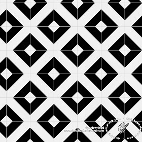 Textures   -   ARCHITECTURE   -   TILES INTERIOR   -   Ornate tiles   -  Geometric patterns - Geometric patterns tile texture seamless 18955