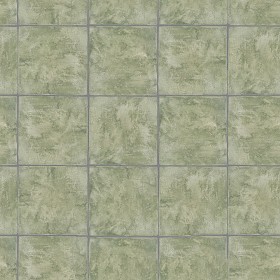 Textures   -   ARCHITECTURE   -   TILES INTERIOR   -   Terracotta tiles  - Rustic green terracotta tile texture seamless 16118 (seamless)