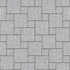 Textures   -   ARCHITECTURE   -   PAVING OUTDOOR   -   Concrete   -  Blocks regular - Paving outdoor concrete regular block texture seamless 05723