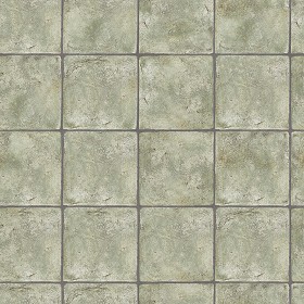 Textures   -   ARCHITECTURE   -   TILES INTERIOR   -   Terracotta tiles  - Rustic green terracotta tile texture seamless 16119 (seamless)
