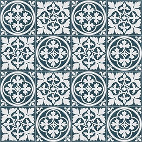 Textures   -   ARCHITECTURE   -   TILES INTERIOR   -   Cement - Encaustic   -   Victorian  - Victorian cement floor tile texture seamless 13751 (seamless)