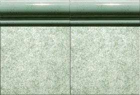 Textures   -   ARCHITECTURE   -   TILES INTERIOR   -   Mosaico   -  Mixed format - Border hand painted mosaic tile texture seamless 15632