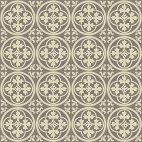 Textures   -   ARCHITECTURE   -   TILES INTERIOR   -   Cement - Encaustic   -   Victorian  - Victorian cement floor tile texture seamless 13752 (seamless)