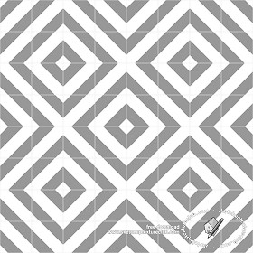 Textures   -   ARCHITECTURE   -   TILES INTERIOR   -   Ornate tiles   -  Geometric patterns - Geometric patterns tile texture seamless 18959
