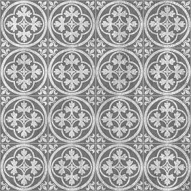 Textures   -   ARCHITECTURE   -   TILES INTERIOR   -   Cement - Encaustic   -  Victorian - Victorian cement floor tile texture seamless 13754