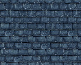Textures   -   ARCHITECTURE   -   ROOFINGS   -  Slate roofs - Dirty slate roofing texture seamless 03996
