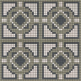 Textures   -   ARCHITECTURE   -   TILES INTERIOR   -   Mosaico   -   Classic format   -  Patterned - Mosaico patterned tiles texture seamless 15127