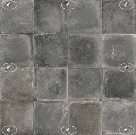 Textures   -   ARCHITECTURE   -   TILES INTERIOR   -   Cement - Encaustic   -   Cement  - Old concrete tiles texture seamless 21303 (seamless)