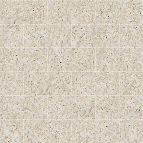 Textures   -   ARCHITECTURE   -   TILES INTERIOR   -   Marble tiles   -   Travertine  - Old roman travertine floor tile texture seamless 14761 (seamless)