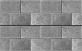 Textures   -   ARCHITECTURE   -   TILES INTERIOR   -   Terracotta tiles  - Terracotta grey rustic tile texture seamless 16124 - Specular