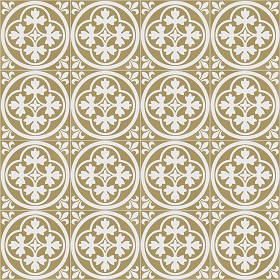 Textures   -   ARCHITECTURE   -   TILES INTERIOR   -   Cement - Encaustic   -  Victorian - Victorian cement floor tile texture seamless 13756