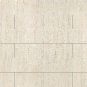 Textures   -   ARCHITECTURE   -   TILES INTERIOR   -   Marble tiles   -   Travertine  - Ligth beige travertine floor tile texture seamless 14763 (seamless)