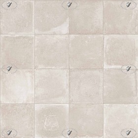 Textures   -   ARCHITECTURE   -   TILES INTERIOR   -   Cement - Encaustic   -   Cement  - Old concrete tile texture seamless 21305 (seamless)