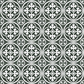 Textures   -   ARCHITECTURE   -   TILES INTERIOR   -   Cement - Encaustic   -  Victorian - Victorian cement floor tile texture seamless 13757