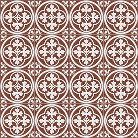 Textures   -   ARCHITECTURE   -   TILES INTERIOR   -   Cement - Encaustic   -   Victorian  - Victorian cement floor tile texture seamless 13758 (seamless)