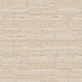 Textures   -   ARCHITECTURE   -   TILES INTERIOR   -   Marble tiles   -  Travertine - Ligth beige travertine floor tile texture seamless 14765