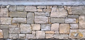 Textures   -   ARCHITECTURE   -   STONES WALLS   -  Stone blocks - Wall stone blocks horizontal seamless 20496