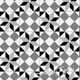 Textures   -   ARCHITECTURE   -   TILES INTERIOR   -   Ornate tiles   -  Geometric patterns - Geometric patterns tile texture seamless 18965