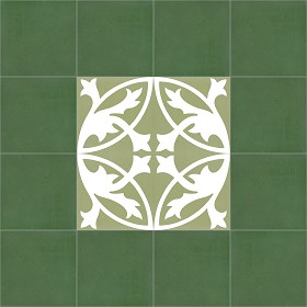 Textures   -   ARCHITECTURE   -   TILES INTERIOR   -   Cement - Encaustic   -   Encaustic  - Traditional encaustic cement ornate tile texture seamless 13541 (seamless)