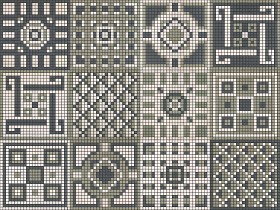 Textures   -   ARCHITECTURE   -   TILES INTERIOR   -   Mosaico   -   Classic format   -   Patterned  - Mosaico cm90x120 patterned tiles texture seamless 15133 (seamless)