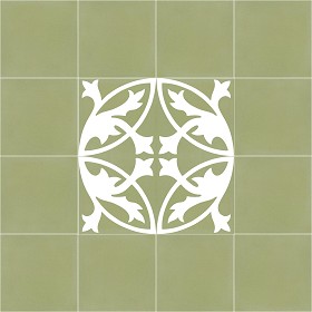 Textures   -   ARCHITECTURE   -   TILES INTERIOR   -   Cement - Encaustic   -  Encaustic - Traditional encaustic cement ornate tile texture seamless 13542