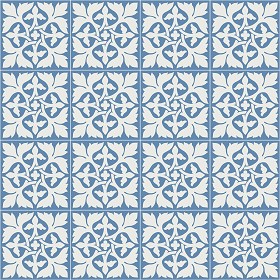 Textures   -   ARCHITECTURE   -   TILES INTERIOR   -   Cement - Encaustic   -  Victorian - Victorian cement floor tile texture seamless 13761