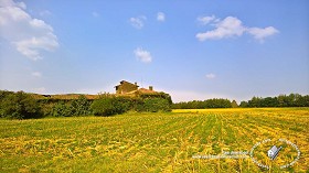 Textures   -   BACKGROUNDS &amp; LANDSCAPES   -   NATURE   -  Countrysides &amp; Hills - Countryside with old damaged farmhouse landscape 18031