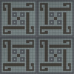 Textures   -   ARCHITECTURE   -   TILES INTERIOR   -   Mosaico   -   Classic format   -  Patterned - Mosaico patterned tiles texture seamless 15134