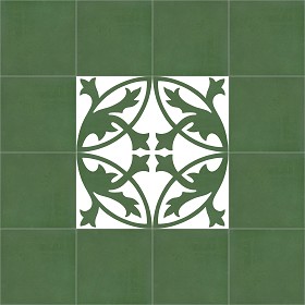 Textures   -   ARCHITECTURE   -   TILES INTERIOR   -   Cement - Encaustic   -   Encaustic  - Traditional encaustic cement ornate tile texture seamless 13543 (seamless)