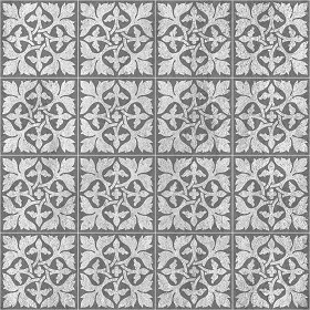 Textures   -   ARCHITECTURE   -   TILES INTERIOR   -   Cement - Encaustic   -  Victorian - Victorian cement floor tile texture seamless 13762