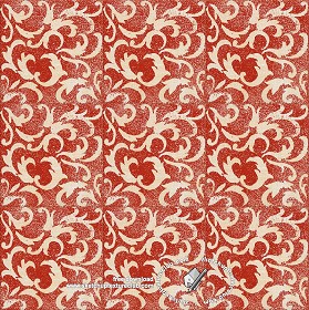 Textures   -   ARCHITECTURE   -   TILES INTERIOR   -   Ornate tiles   -  Mixed patterns - Ornate ceramic tile texture seamless 20358