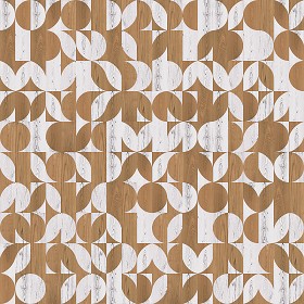 Textures   -   ARCHITECTURE   -   WOOD FLOORS   -  Geometric pattern - Parquet geometric pattern texture seamless 04831